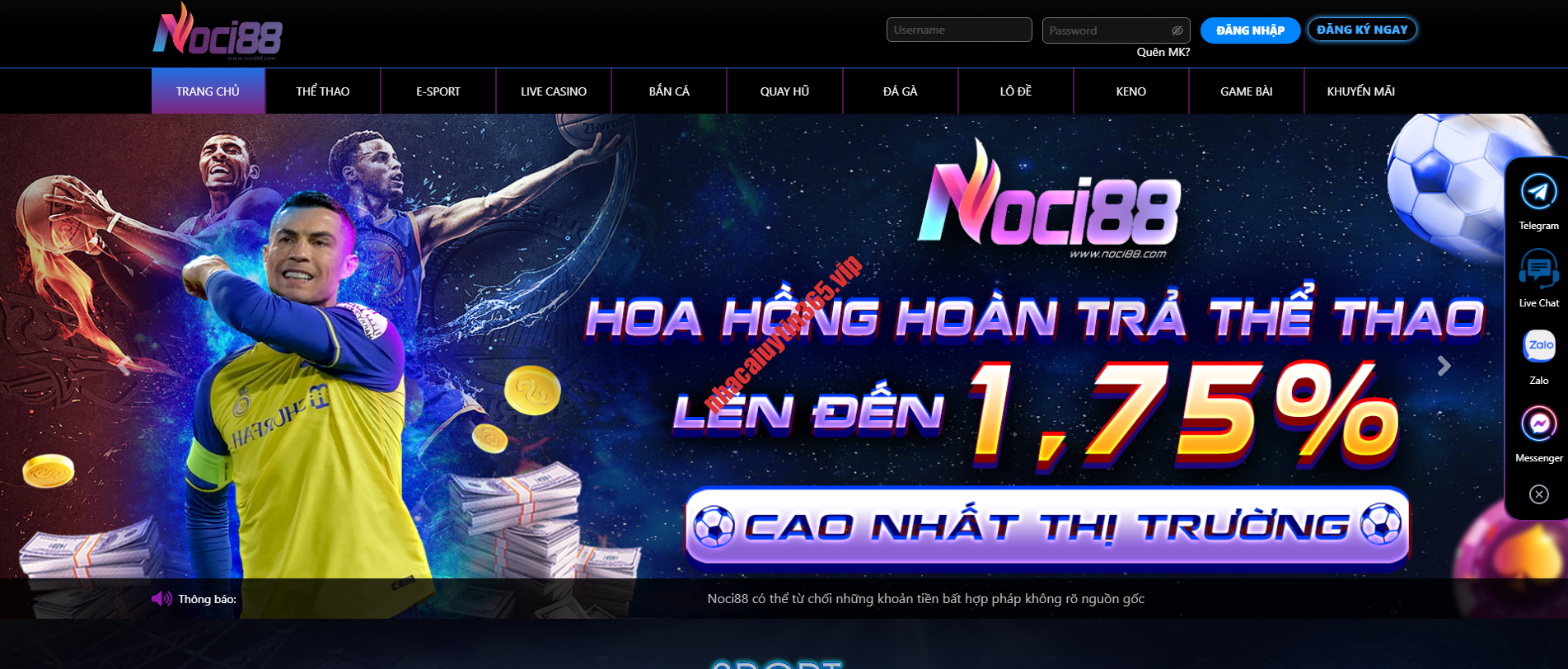 Noci88 – an toàn uy tín – công bằng và tiện lợi nhất